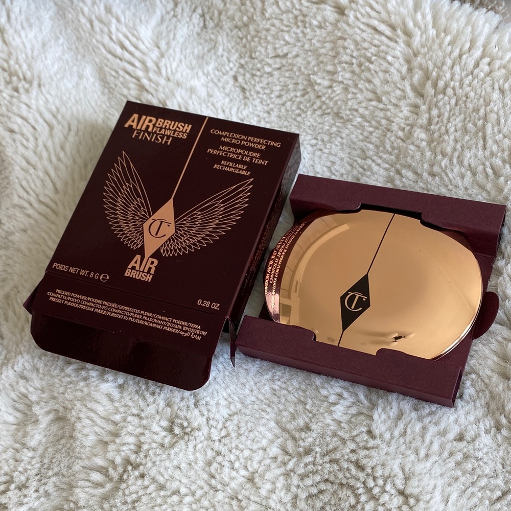 Charlotte Tilbury Airbrush Flawless Finish Setting Powder. 2 Medium. Brand New.